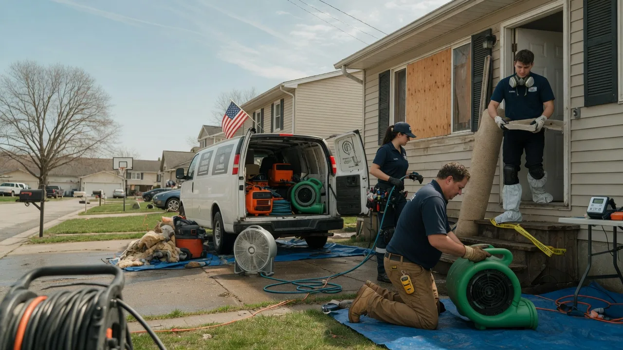 Water Damage Restoration in Moosic, PA near me